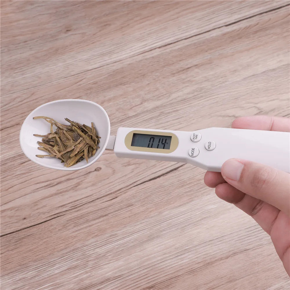 New 500g/0.1g measuring Scale LCD Digital Kitchen Measuring Spoon Electronic Food Weight Spoon Scale Cake baking accessories